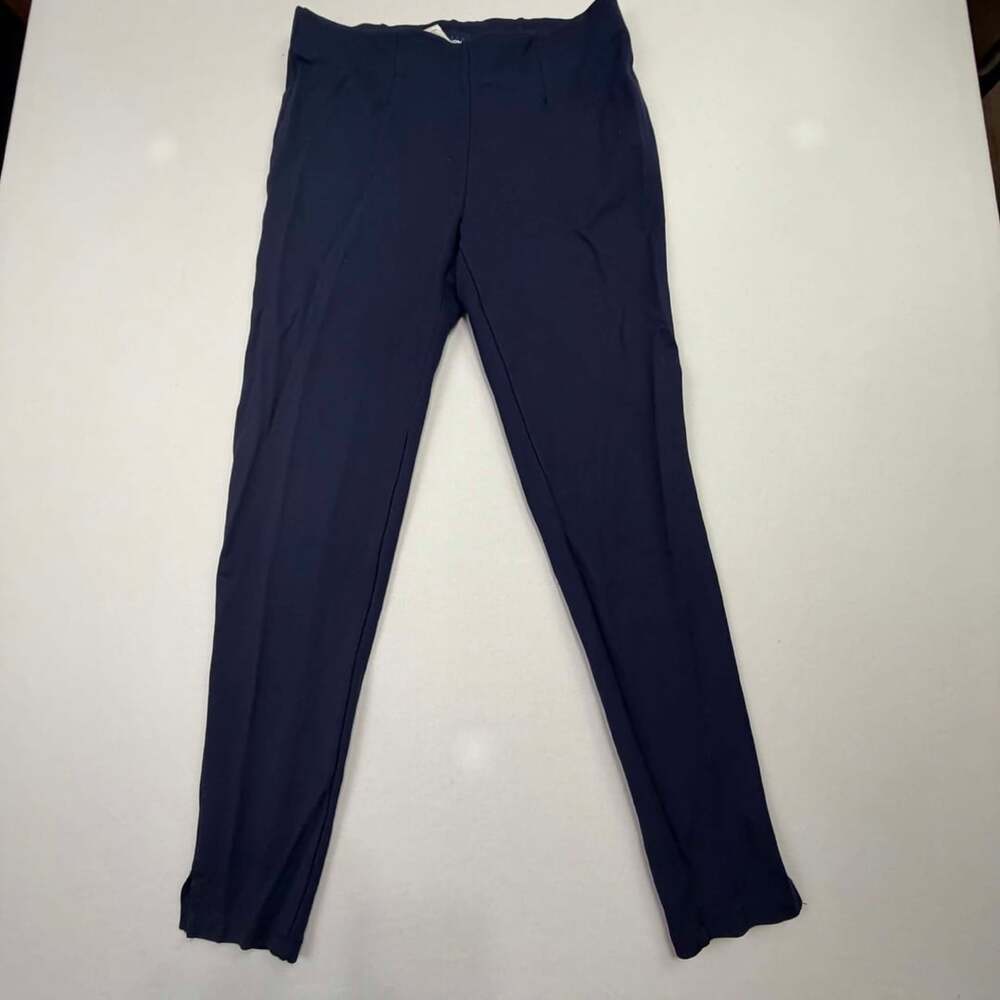Basic Editions Leggings Size S/C Blue Rayon Blend